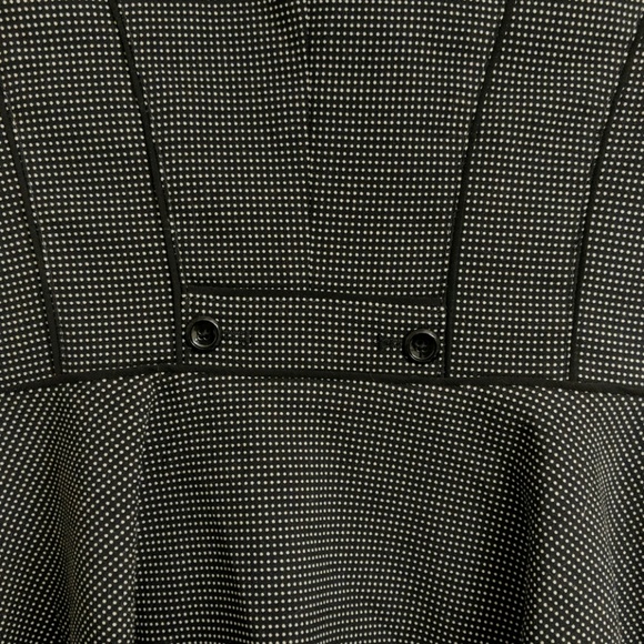 WHBM Polka dot 3/4 sleeve blazer - Picture 4 of 6